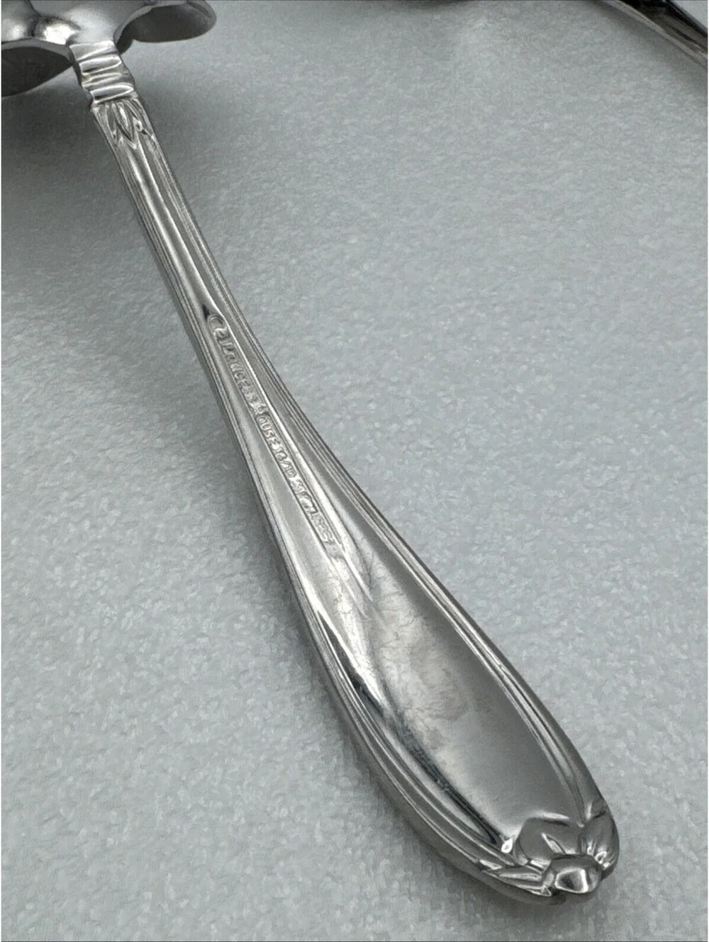 Pair Of Princess House Barrington Ladles Stainless 18/10 - 12” & 8” Flatware